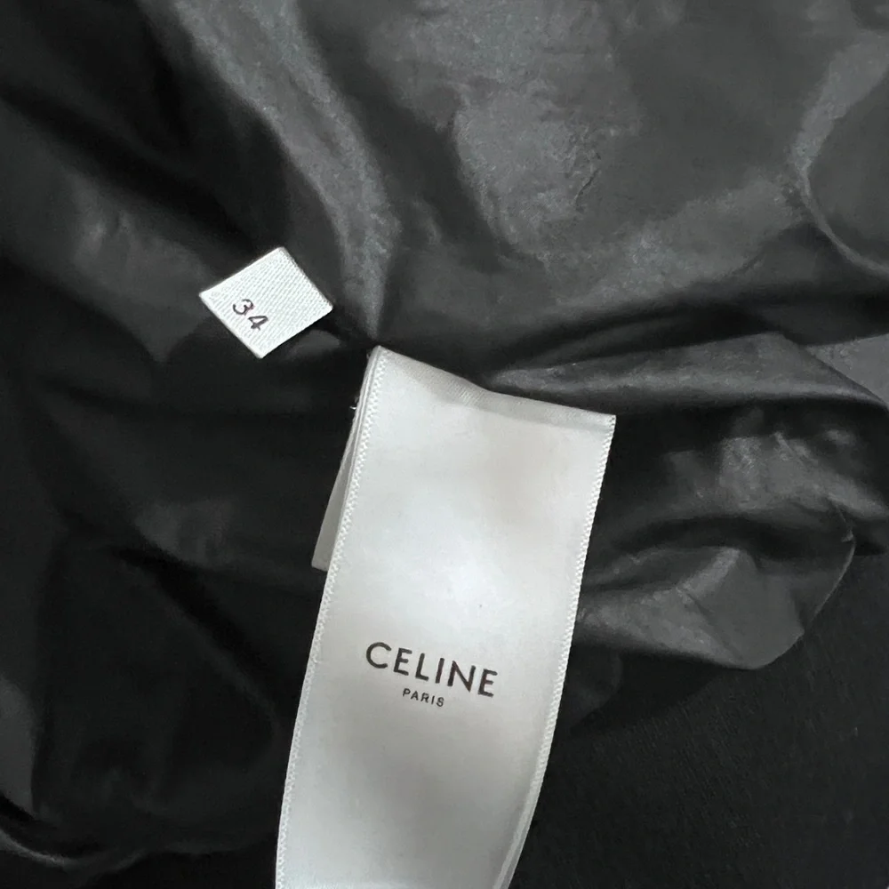 100% Authentic Celine Studded Logo Unisex Viscose Oversized Jacket - Picture 4 of 13